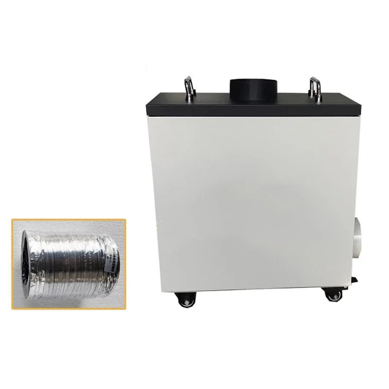 Industrial Laser Fume Extractor - 120W産業用純空気排煙装置、レーザーマーキング彫刻切断機用煙浄化器 - 煙処理システム