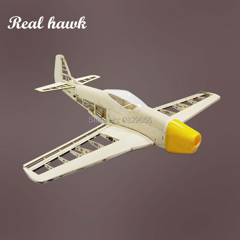 Industrial Laser Power - RC飛行機 レーザーDIYカット バルサ材キット 翼幅1000mm 新品 P51フレーム