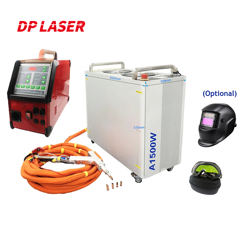 Handheld Laser Welding Machine - ミニ空冷式携帯型ハンドヘルドファイバーレーザー溶接機 1500W GWレーザーソース
