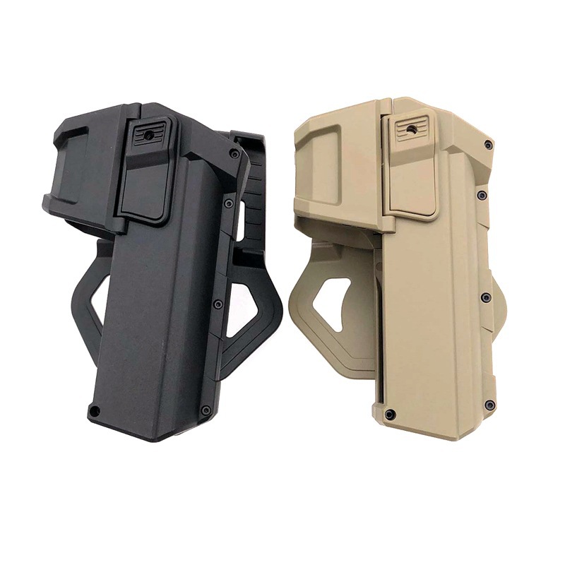 Industrial Laser Gun - 懐中電灯、レーザーマウントガンホルスター付きタクティカルホルポスター、右側のハンドウエストベルト、glock 17 gen 1-4、新しい