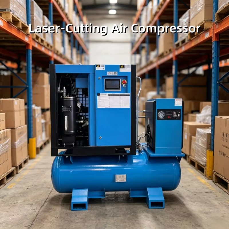 Quality Industrial Laser Cutting - 高品質で最安値の中国製産業用エアコンプレッサー、レーザー切断機用、7.5kw/11kw/15kw/22kw/45kw
