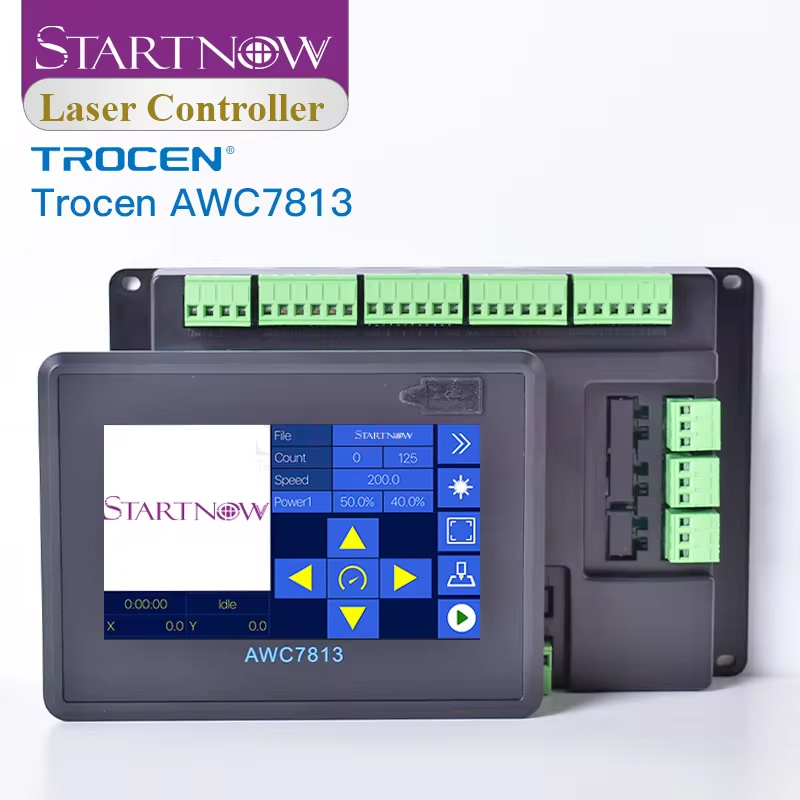 Laser Controller Board - Startnow-co2レーザーコントローラーボード,awc708s trocen awc7813,cncマザーボードシステム,cncマシン用anywells