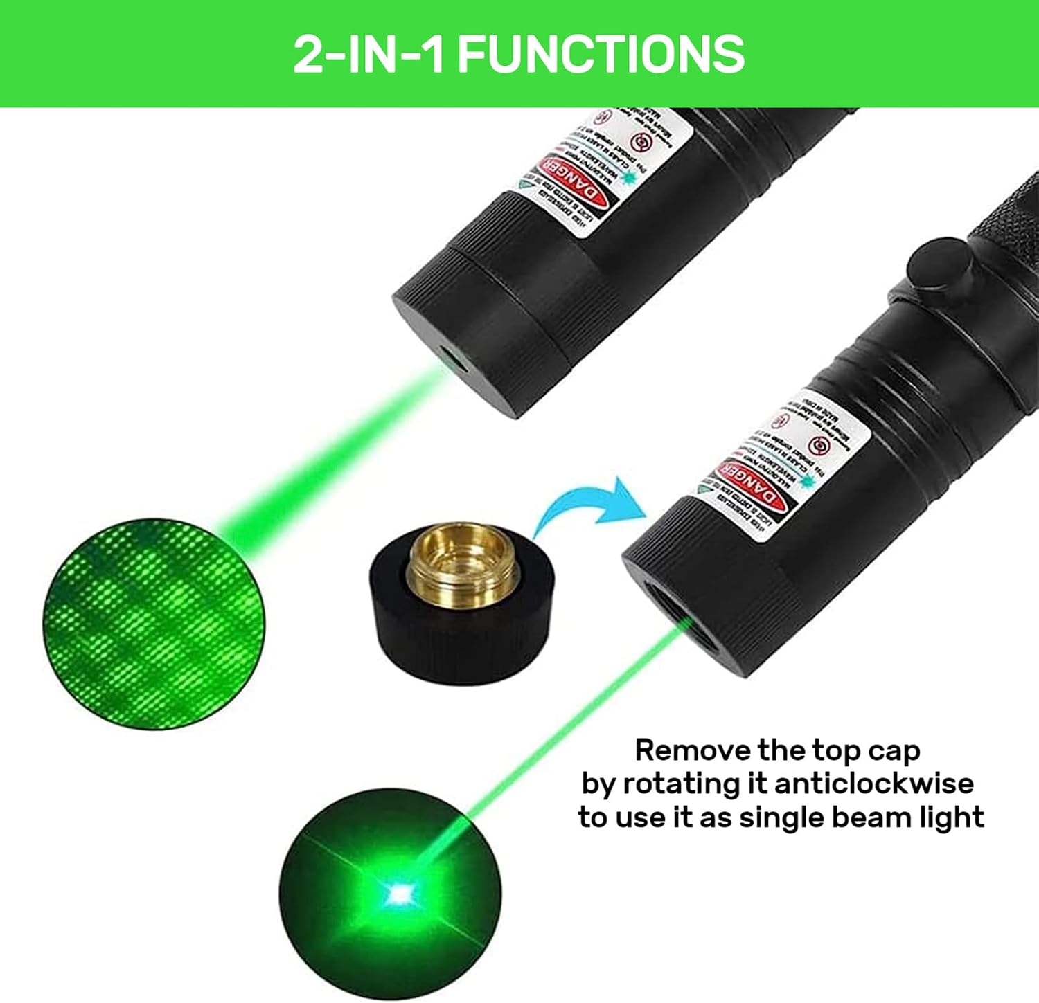 USBミニレーザーLEDライトペンインタラクティブ猫用おもち - Industrial Laser Gun のレビューと価格