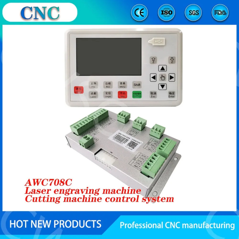 CNCレーザー彫刻機メインボード切断制御システムAWC708 - Laser Controller Board のレビューと価格