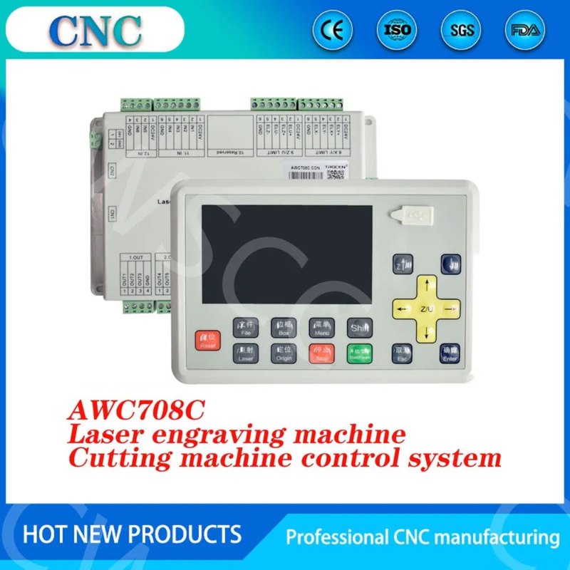 CNCレーザー彫刻機メインボード切断制御システムAWC708 - Laser Controller Board のレビューと価格
