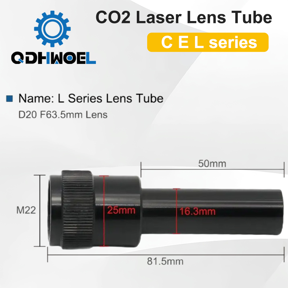 QDHWOEL CO2 レーザーレンズチューブ外径 24 ミ - Laser Beam Expander のレビューと価格