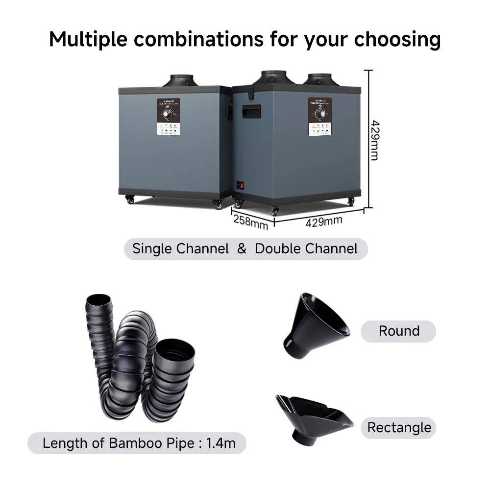 Knokoo-工業用ダストフィルター、レーザー溶接、溶接煙お - Industrial Laser Fume Extractor のレビューと価格