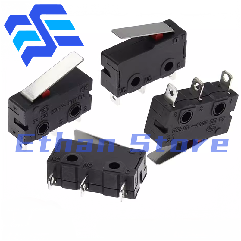 リミットスイッチkw11,3ピン,n/o,n/c,5a,25 - Limit Switch Cnc のレビューと価格