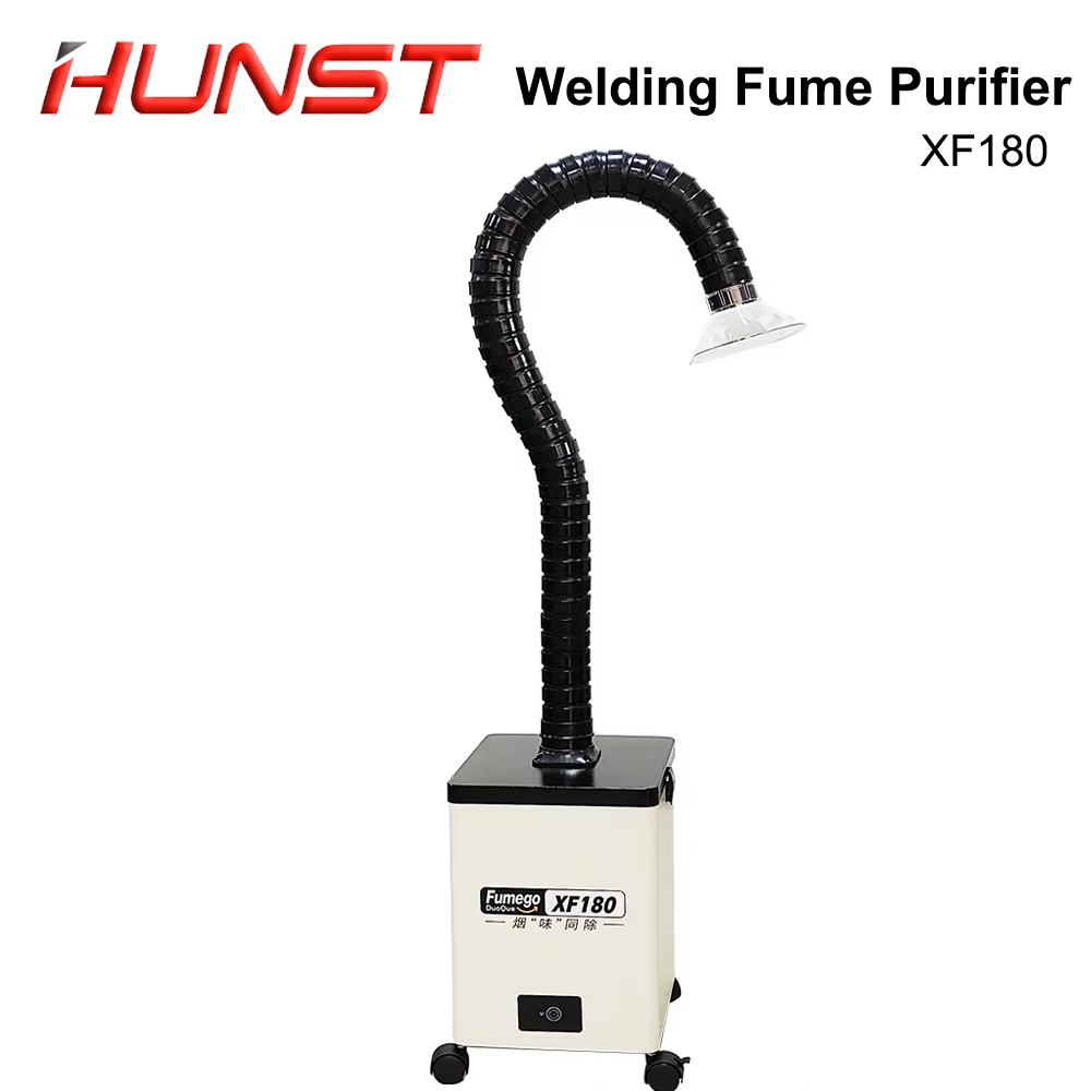 Hunst XF180 レーザーフューム抽出器 はんだ煙吸着 - Industrial Laser Fume Extractor のレビューと価格