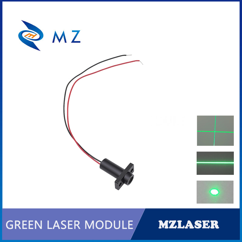 ミニD9mm 515nm 520nm 0.5mW 1mW 5 - Industrial Laser Line Module のレビューと価格