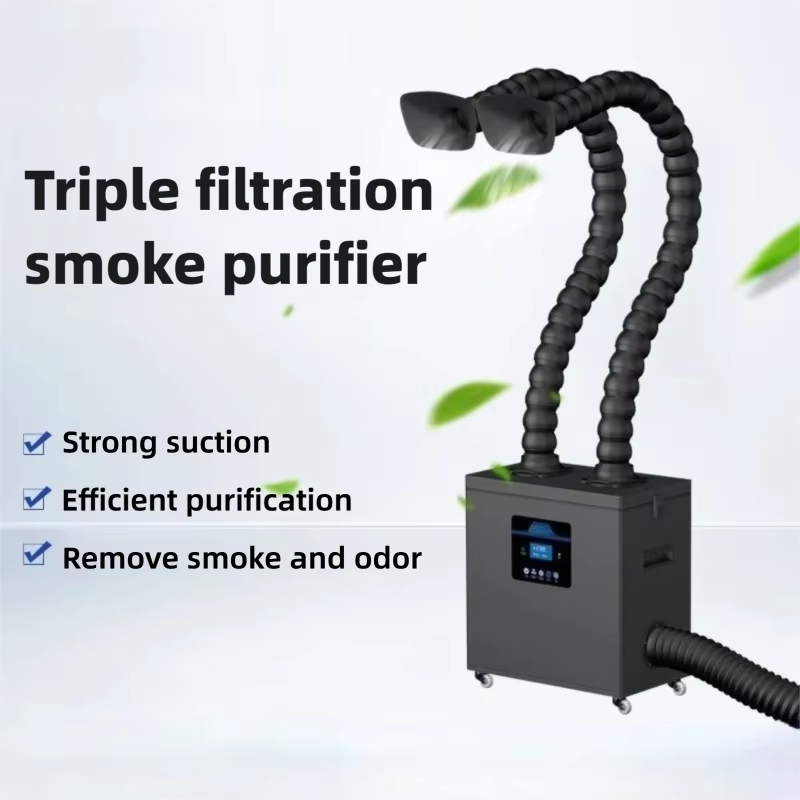 工業用はんだ煙抽出器高効率煙浄化フィルター溶接用鍼灸レーザー - Industrial Laser Fume Extractor のレビューと価格